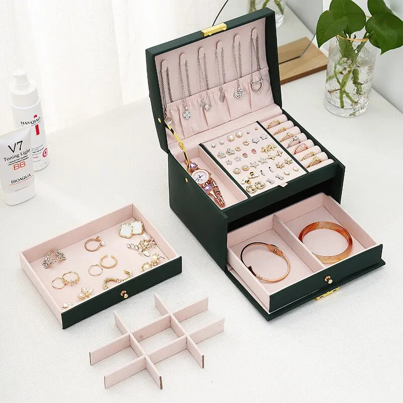 CHORALE CHEST Luxury Multi-Level Jewelry Box